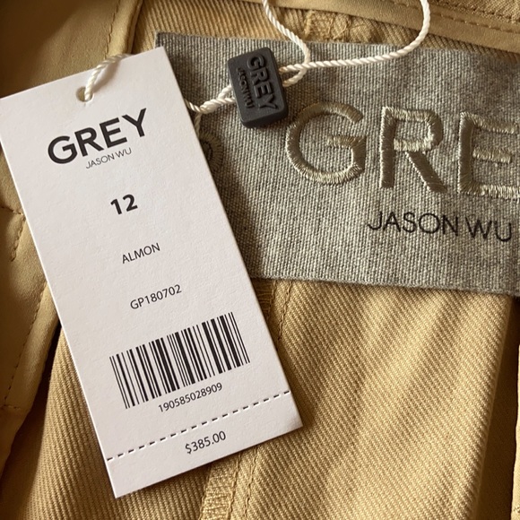 Jason Wu GREY - Belted Twill Pant - Picture 3 of 8